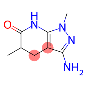 3-Amino-1,5-dimethyl-1,4,5,7-tetrahydro-6H-pyrazolo[3,4-b]pyridin-6-one