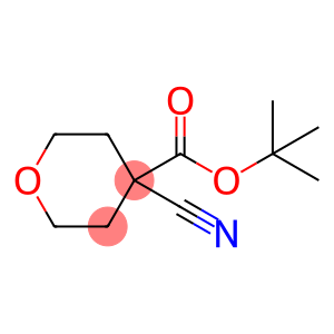 2H-Pyran-4-carboxylic acid, 4-cyanotetrahydro-, 1,1-dimethylethyl ester