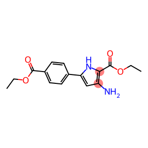 ethyl 3-amino-5-(4-(ethoxycarbonyl)phenyl)-1H-pyrrole-2-carboxylate