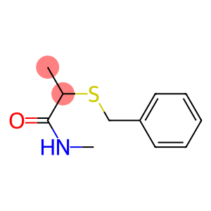 2-(benzylsulfanyl)-N-methylpropanamide