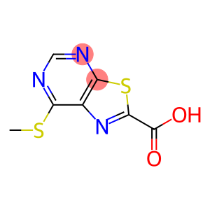 7-(Methylthio)thiazolo[5,4-d]pyrimidine-2-carboxylic acid