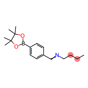 (E)-4-(N-丁基亚胺甲基)苯硼酸频哪醇酯