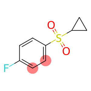 Benzene, 1-(cyclopropylsulfonyl)-4-fluoro-