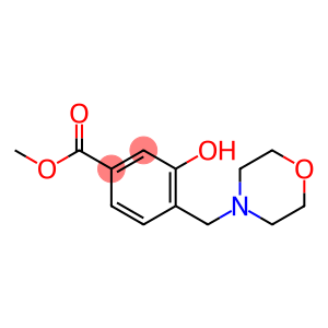 Benzoic acid, 3-hydroxy-4-(4-morpholinylmethyl)-, methyl ester