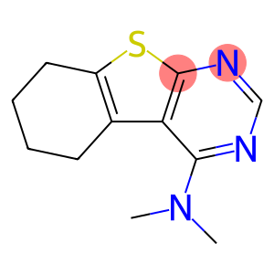 N,N-二甲基-5,6,7,8-四氢苯并[4,5]噻吩并[2,3-D]嘧啶-4-胺