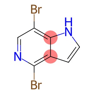 4,7-二溴-1H-吡咯[3,2-c]吡啶