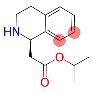 1-Isoquinolineacetic  acid,1,2,3,4-tetrahydro-,1-methylethyl  ester,(1R)-