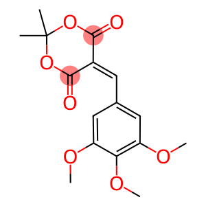 2,2-dimethyl-5-(3,4,5-trimethoxybenzylidene)-1,3-dioxane-4,6-dione