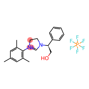 (S)-1-(2-羟基-1-苯基乙基)-3-三甲基-4,5-二氢-1H-咪唑-3-六氟磷酸盐(v)