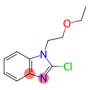 1H-BENZIMIDAZOLE,2-CHLORO-1-(2-ETHOXYETHYL)