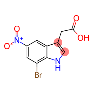 1H-Indole-3-acetic acid, 7-bromo-5-nitro-