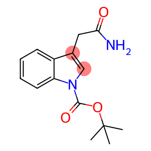 3-(2-氨基-2-氧代乙基)-1H-吲哚-1-羧酸叔丁酯