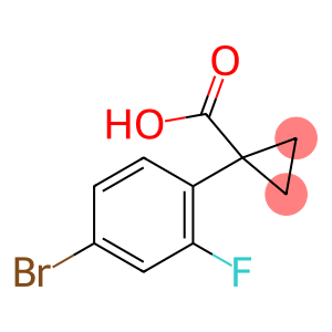 1-(4-Bromo-2-fluorophenyl)cyclopropanecarboxylic acid