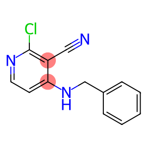 4-(BENZYLAMINO)-2-CHLORONICOTINONITRILE