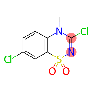 3,7-Dichloro-4-methyl-4H-1,2,4-benzothiadiazin-1,1-dioxide