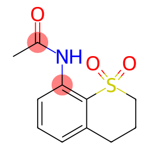 N-(1,1-dioxidothiochroman-8-yl)acetamide