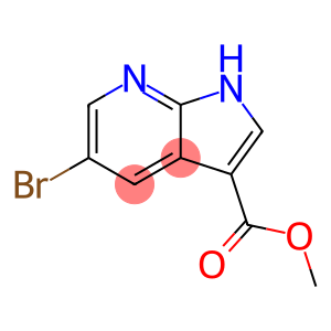 Methyl 5-bromo-1H-pyrrolo[2,3-b]pyridine-3-carboxylate