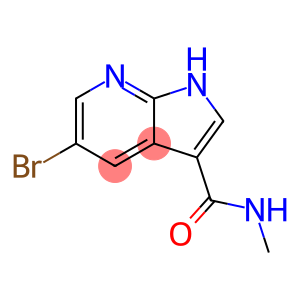 1H-Pyrrolo[2,3-b]pyridine-3-carboxaMide, 5-broMo-N-Methyl-