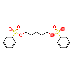 1,5-Pentanediol, 1,5-dibenzenesulfonate