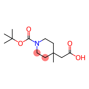 [1-(tert-butoxycarbonyl)-4-methylpiperidin-4-yl]acetic acid