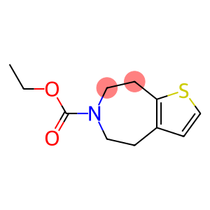 6H-Thieno[2,3-d]azepine-6-carboxylic acid, 4,5,7,8-tetrahydro-, ethyl ester