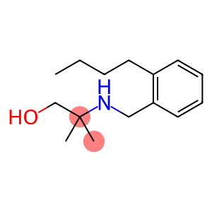 1-Propanol, 2-[[(2-butylphenyl)methyl]amino]-2-methyl-