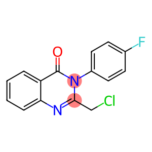 2-(CHLOROMETHYL)-3-(4-FLUOROPHENYL)QUINAZOLIN-4(3H)-ONE