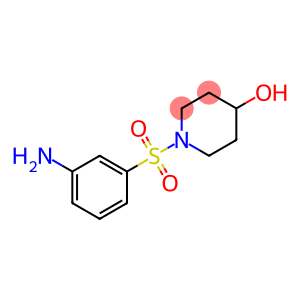 4-Piperidinol, 1-[(3-aminophenyl)sulfonyl]-