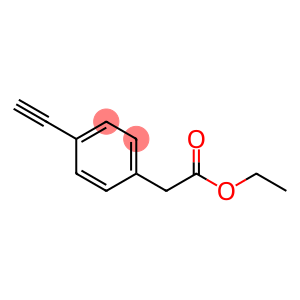 Benzeneacetic acid, 4-ethynyl-, ethyl ester