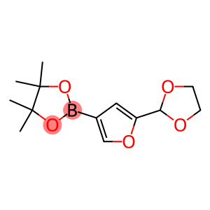 2-[5-(1,3-dioxolan-2-yl)furan-3-yl]-4,4,5,5-tetramethyl-1,3,2-dioxaborolane