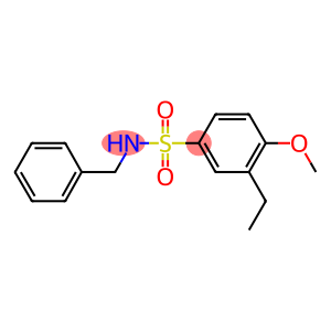 N-benzyl-3-ethyl-4-methoxybenzenesulfonamide