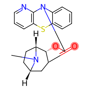 [1R,5S,(+)]-Tropane-2α-yl=10H-pyrido[3,2-b][1,4]benzothiazine-10-carboxylate