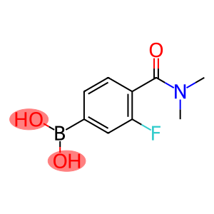 4-(二甲基氨甲酰基)-3-氟苯基硼酸