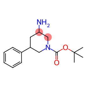 叔-丁基 3-氨基-5-苯基哌啶-1-甲酸基酯