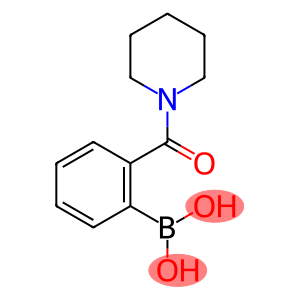 [2-(1-哌啶羰基)苯基]-硼酸