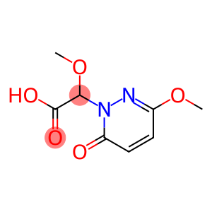 1(6H)-Pyridazineacetic  acid,  -alpha-,3-dimethoxy-6-oxo-