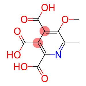 2,3,4-Pyridinetricarboxylic  acid,  5-methoxy-6-methyl-