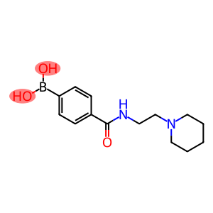 (4-((2-(哌啶-1-基)乙基)氨基甲酰基)苯基)硼酸