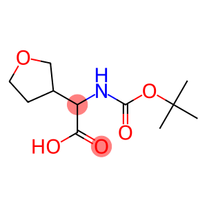 2-(tert-butoxycarbonylamino)-2-(tetrahydrofuran-3-yl)acetic acid