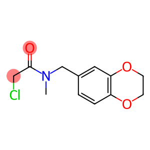 2-氯-N-(2,3-二氢-1,4-苯并二噁英-6-基甲基)-N-甲基乙酰胺