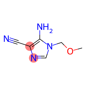 1H-Imidazole-4-carbonitrile,  5-amino-1-(methoxymethyl)-