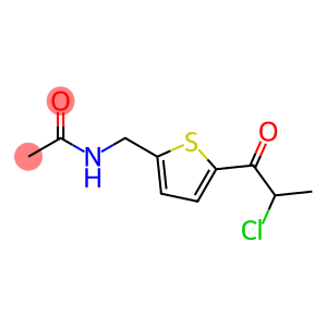 N-{[5-(2-氯丙酰基)噻吩-2-基]甲基}乙酰胺