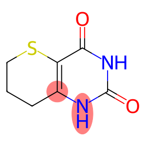 7,8-dihydro-6H-thiopyrano[3,2-d]pyrimidine-2,4-diol