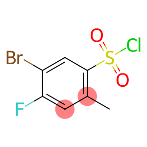 5-溴-4-氟-2-甲基苯-1-磺酰氯