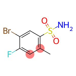 5-Bromo-4-fluoro-2-methylbenzenesulfonamide