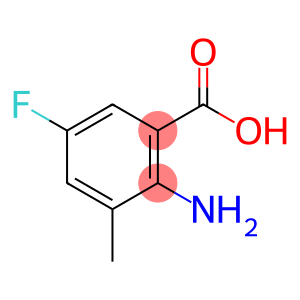 Benzoic acid, 2-amino-5-fluoro-3-methyl-