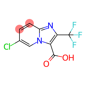 Imidazo[1,2-a]pyridine-3-carboxylic acid, 6-chloro-2-(trifluoromethyl)-