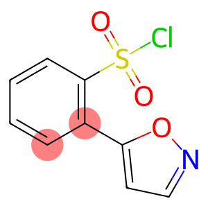 2-(1,2-oxazol-5-yl)benzene-1-sulfonyl chloride