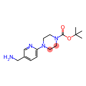 TERT-BUTYL 4-(5-(AMINOMETHYL)PYRIDIN-2-YL)PIPERAZINE-1-CARBOXYLATE