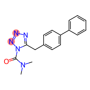 5-([1,1'-biphenyl]-4-ylmethyl)-N,N-dimethyl-1H-tetrazole-1-carboxamide